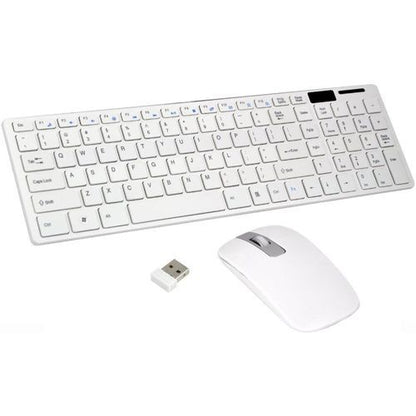 Wireless Mouse & Keyboard Combo -White