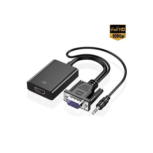 VGA To HDMI Adaptor, Full HD 1080p