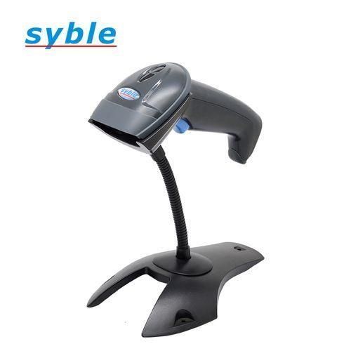 Syble Wired Laser Handheld Barcode Scanner With Stand Support