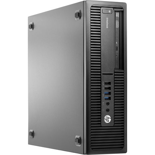 HP Refurbished EliteDesk 705 G2 Small Form Factor Desktop Computer 4GB RAM 500GB HDD DVD Drive 3.5 GHz AMD PRO A10