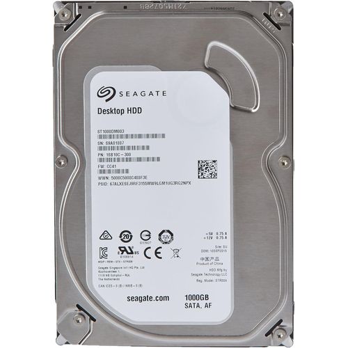 Seagate 1TB Desktop HDD SATA 6Gb/s 64MB Cache 3.5-Inch Internal Hard Drive